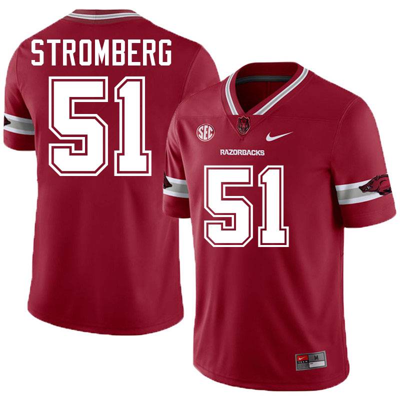 Ricky Stromberg Arkansas Jersey,Arkansas Razorbacks #51 Ricky Stromberg Jersey Youth-Alternate